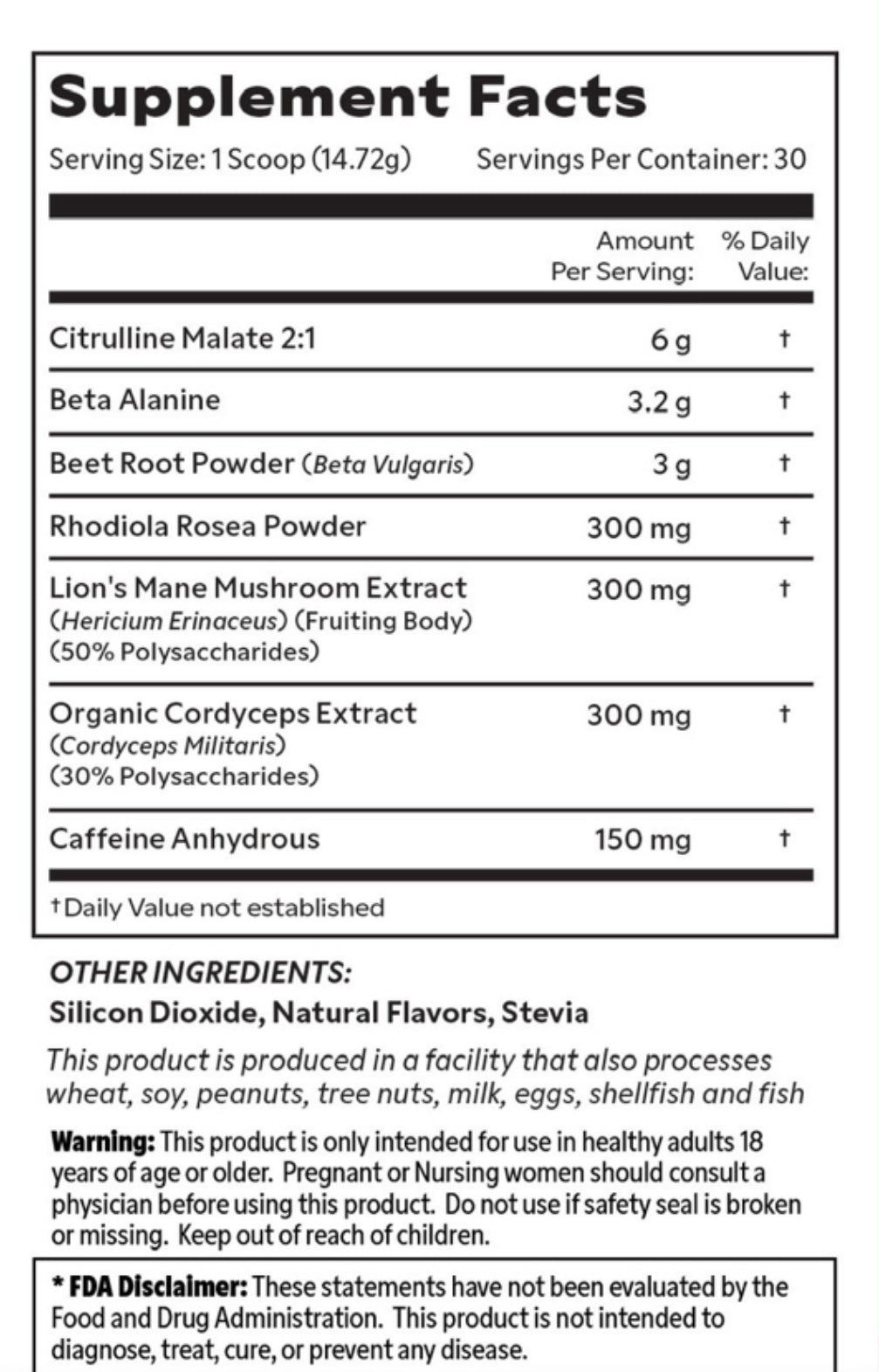 FIRESTARTER Pre-workout